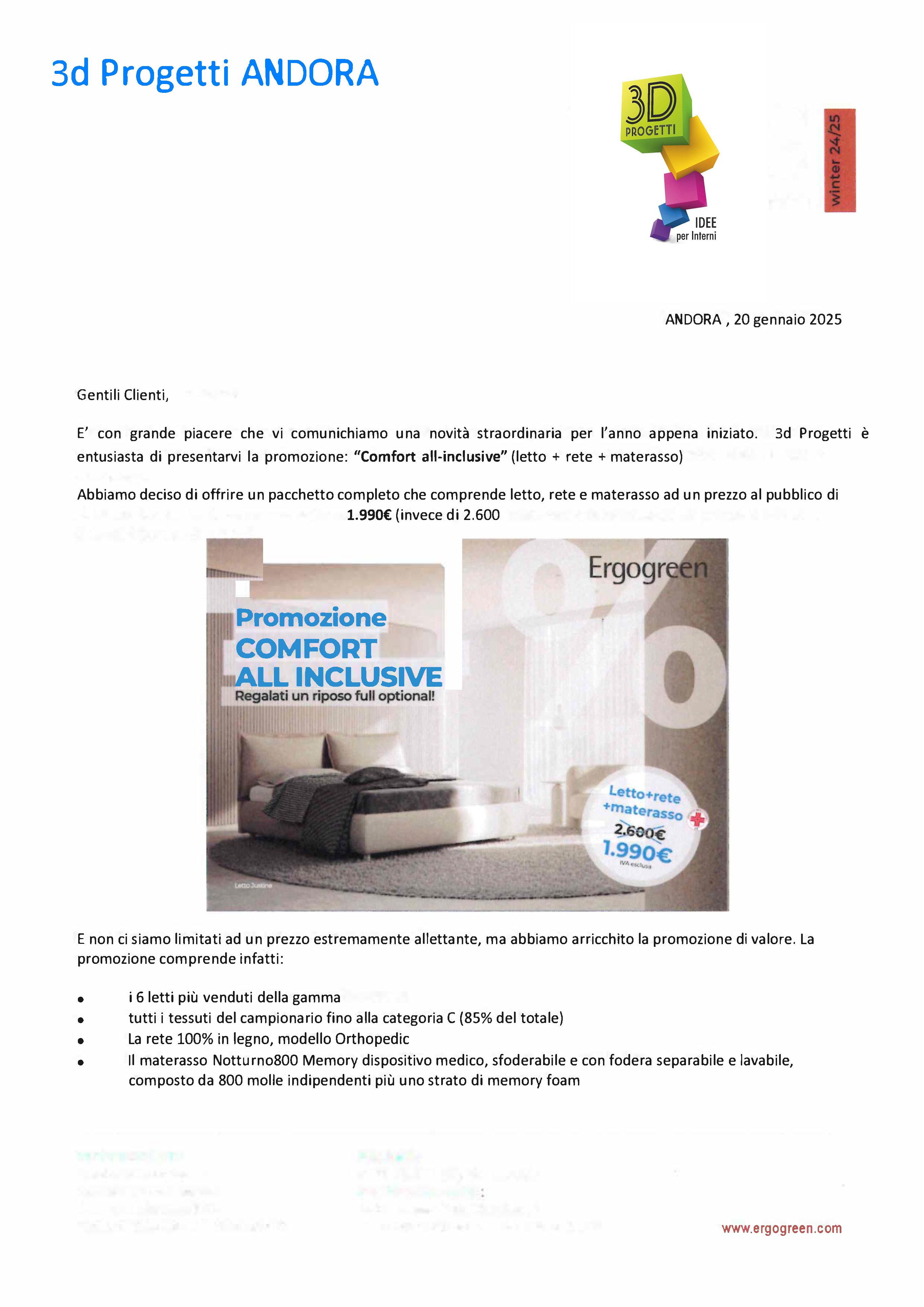 Nuova Offerta zona notte